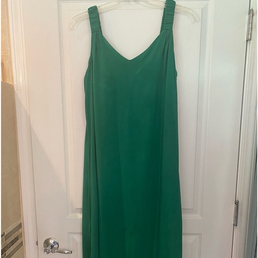 Green 1x maxi Sun dress